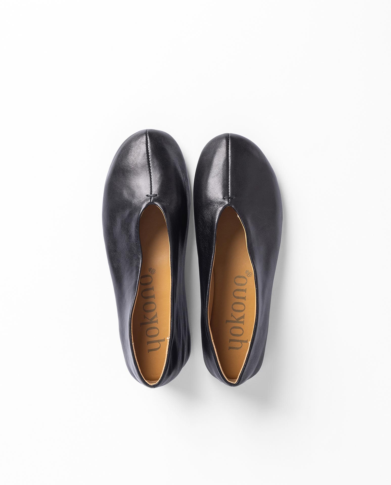 Yokono Ordesa 260 ballerine nere in pelle