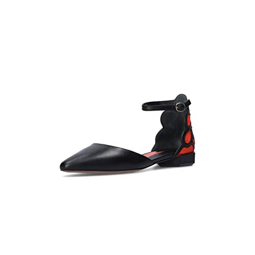 Bruno Premi Von Flo BZ4403 scarpe donna 38 nero in pelle