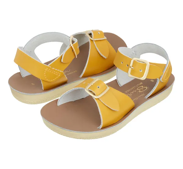 Salt-Water Surfer Mustard sandali bambini senape mare