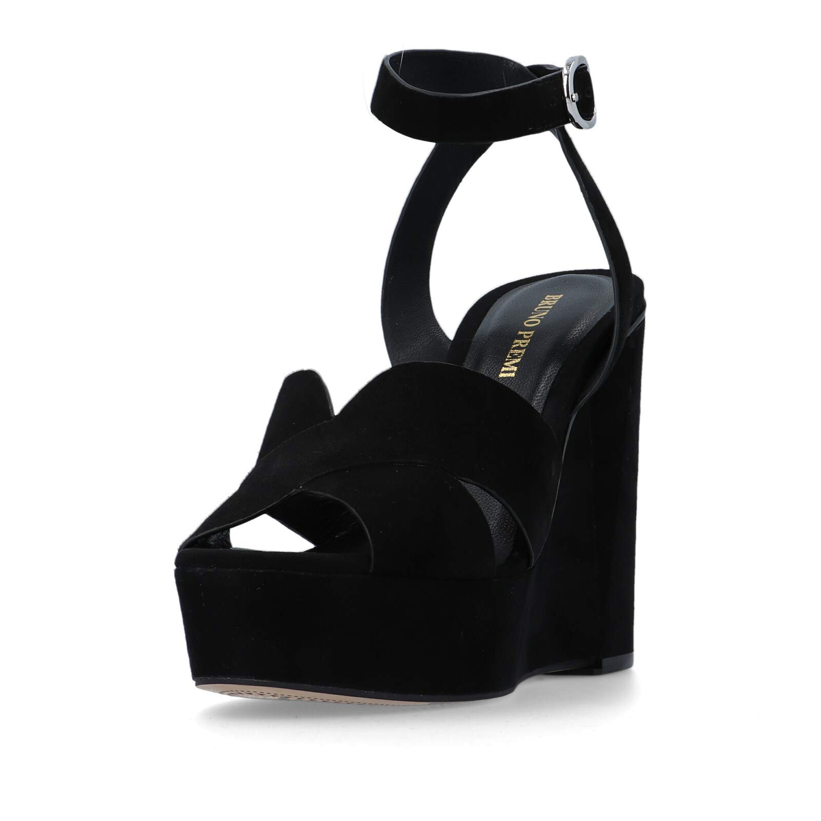 Bruno Premi OLY Trao BZ1813 sandali donna nero EU 37 pelle