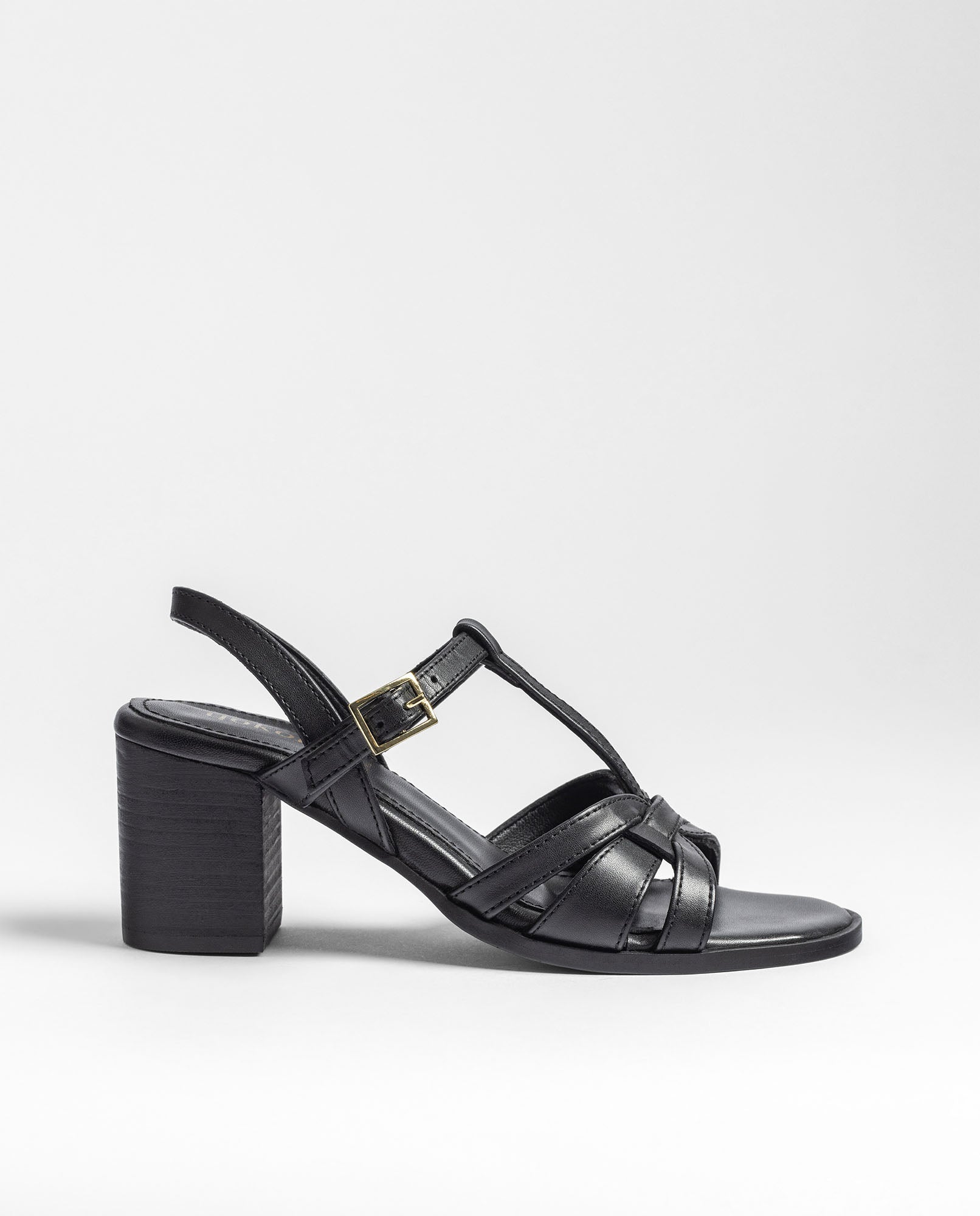 Yokono DUGI-252 sandali tacco nero eleganti