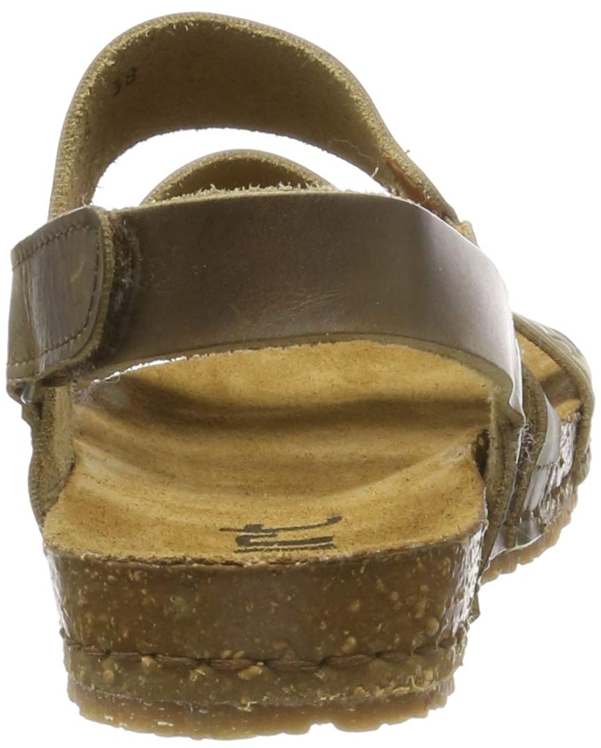 ART 1255 Creta sandali donna aperti in camoscio