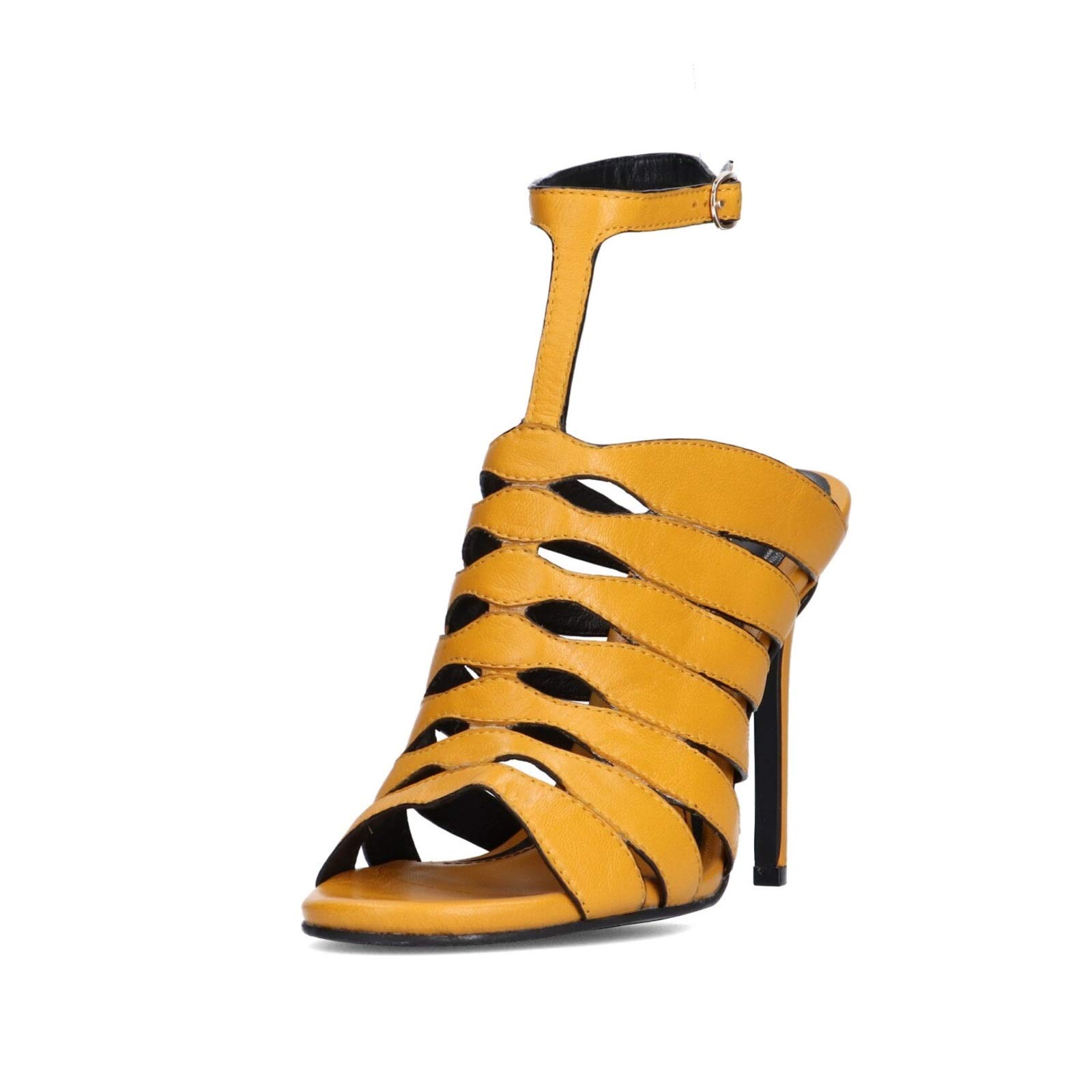 Bruno Premi OLY Eder BZ4204 sandali donna giallo EU 39 in pelle