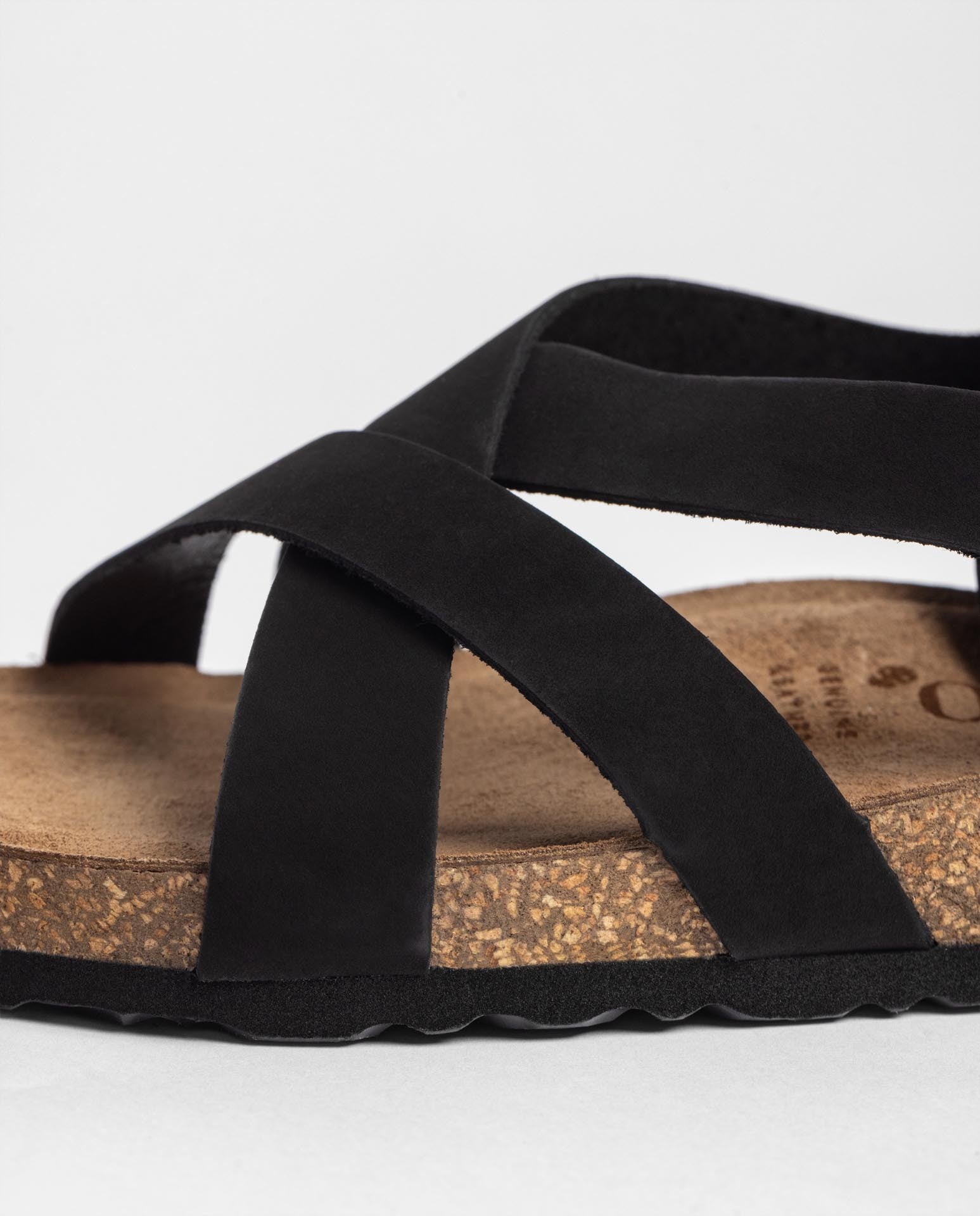 Yokono Jerba-261 sandali neri in pelle EU 35-42