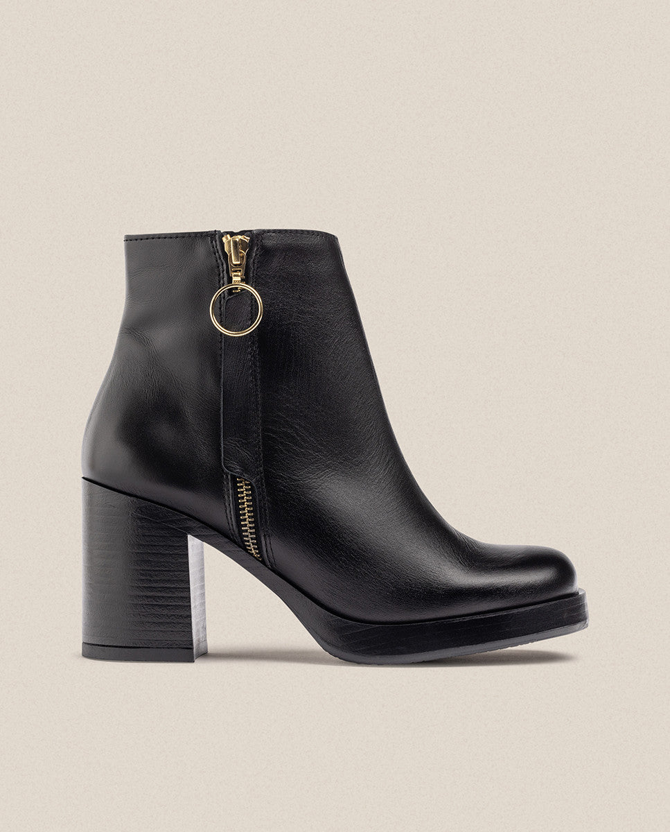 Yokono Kolin 007 stivaletti donna nero tacco