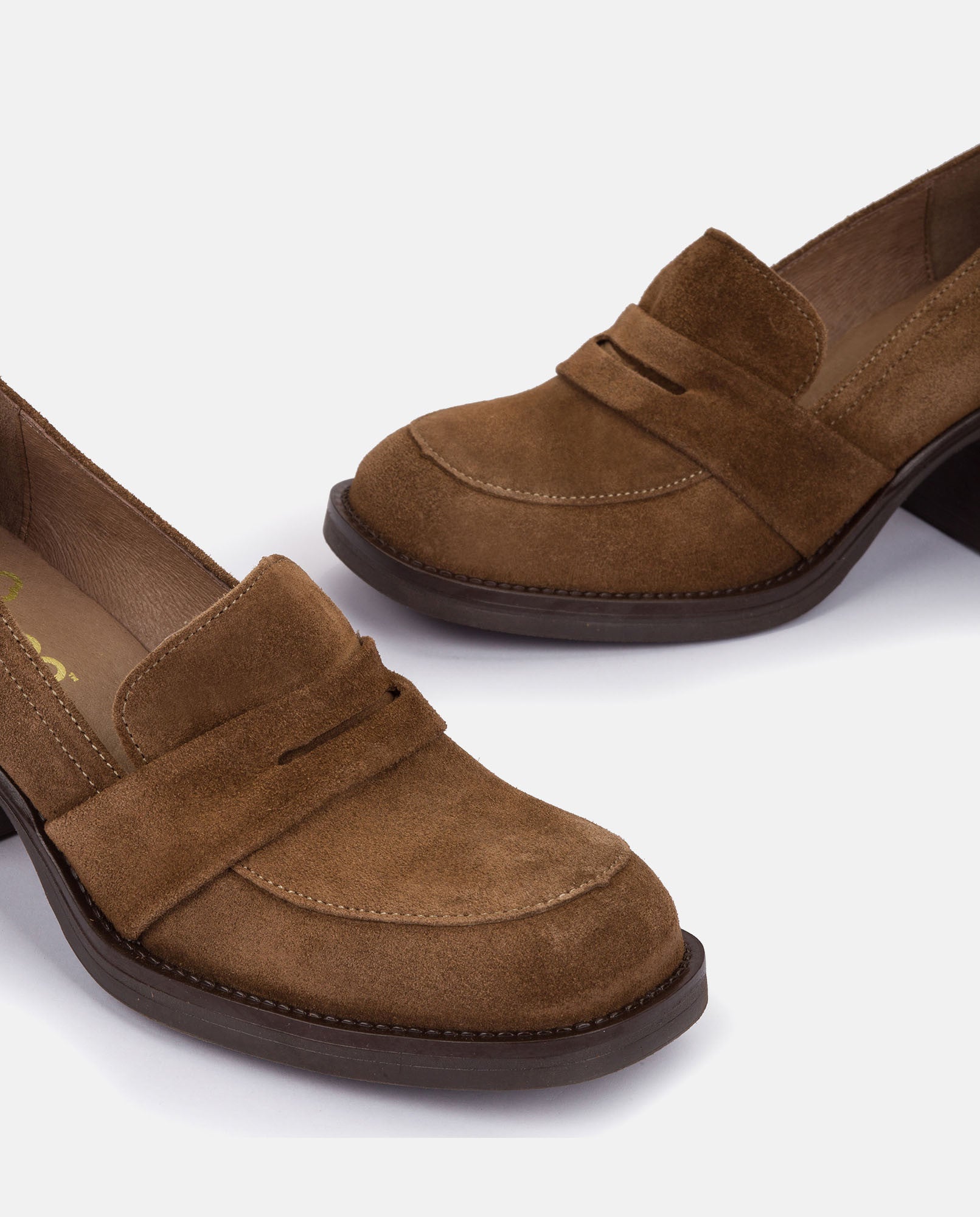 Yokono Landas-001 scarpe donna marroni tacco 6 cm