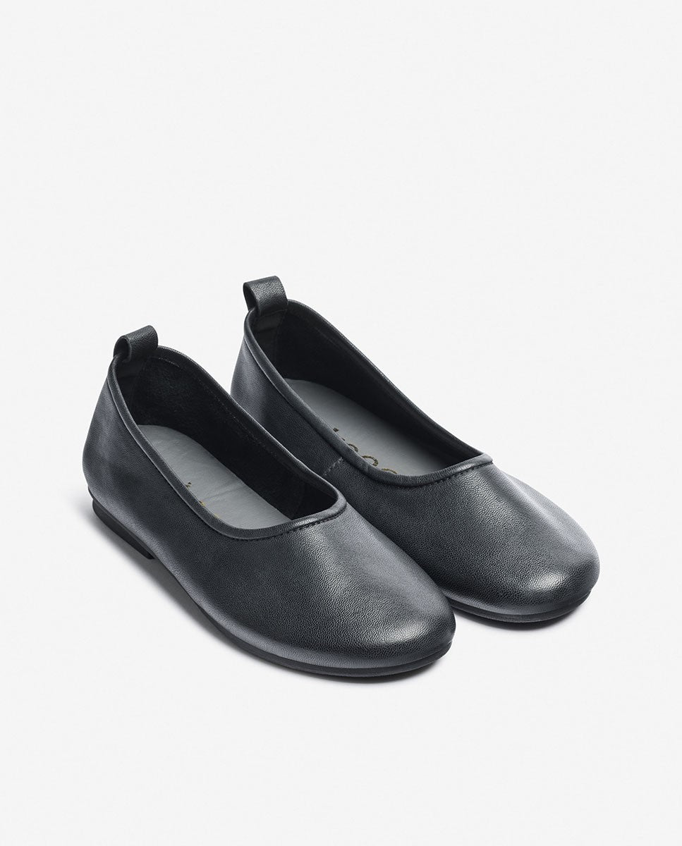 Yokono Tula-001 ballerine donna nere in pelle