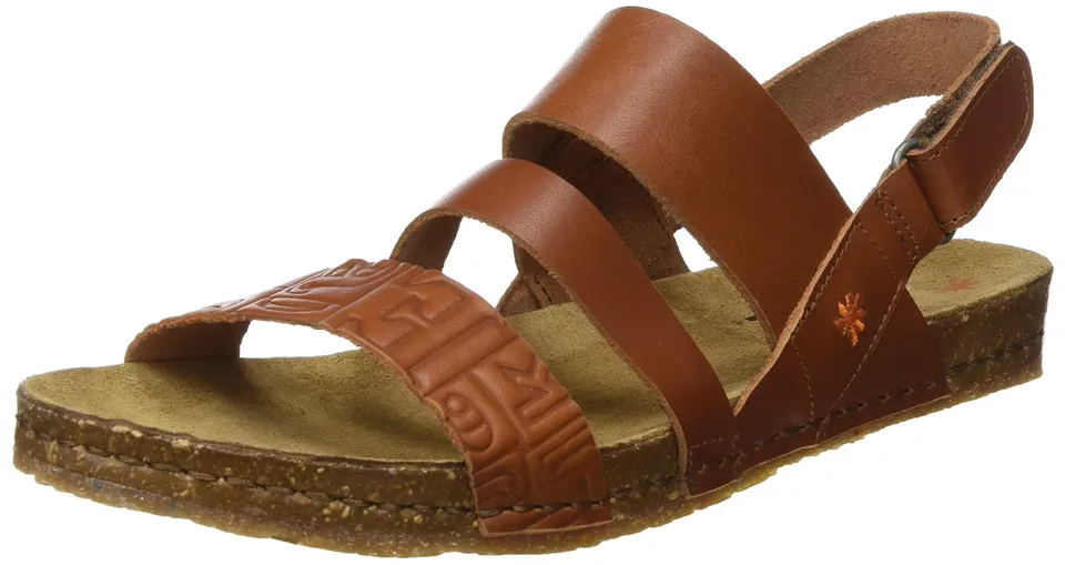 ART 1255 Creta sandali donna aperti in camoscio