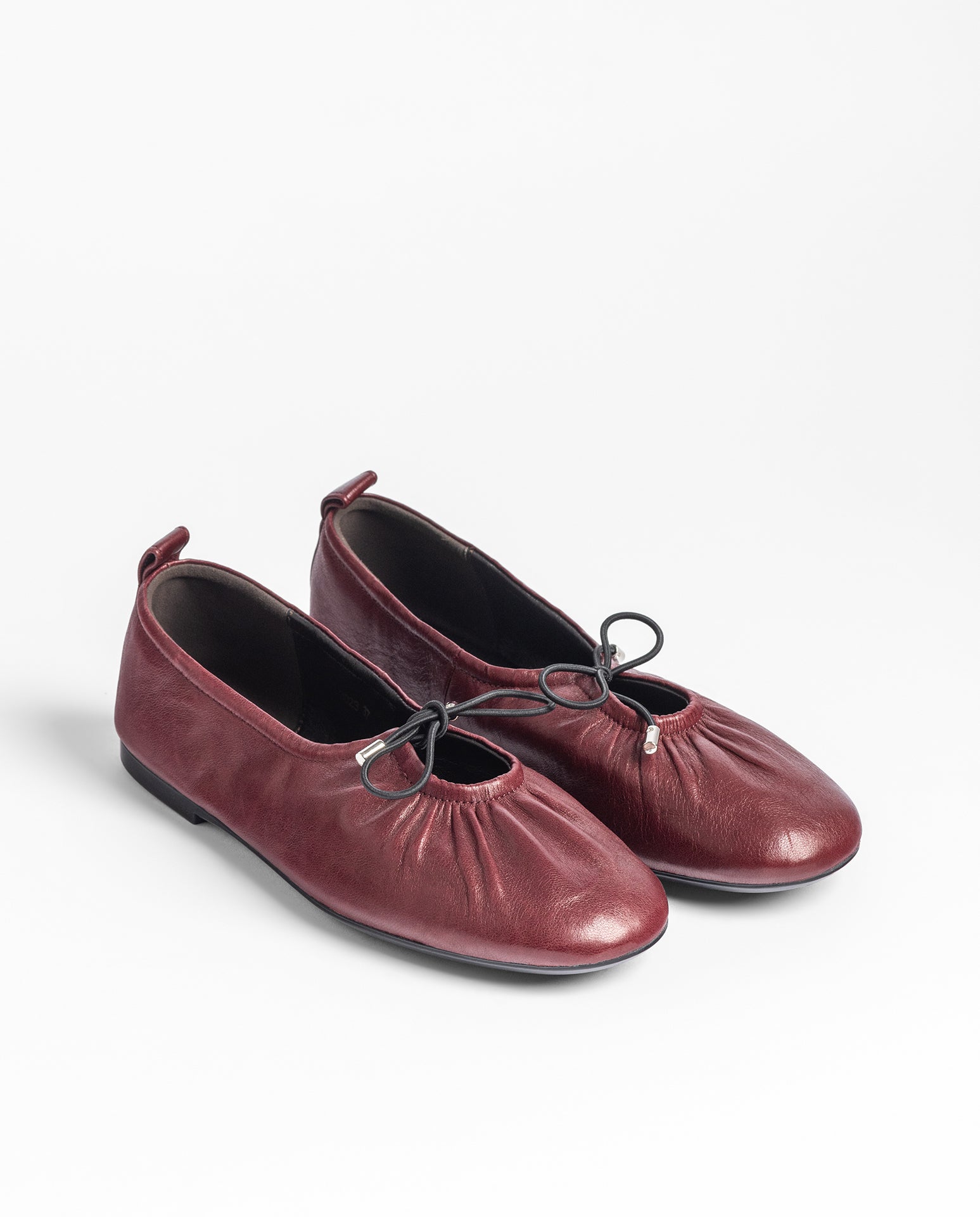Yokono Renoir-260 ballerine donna bordeaux in pelle