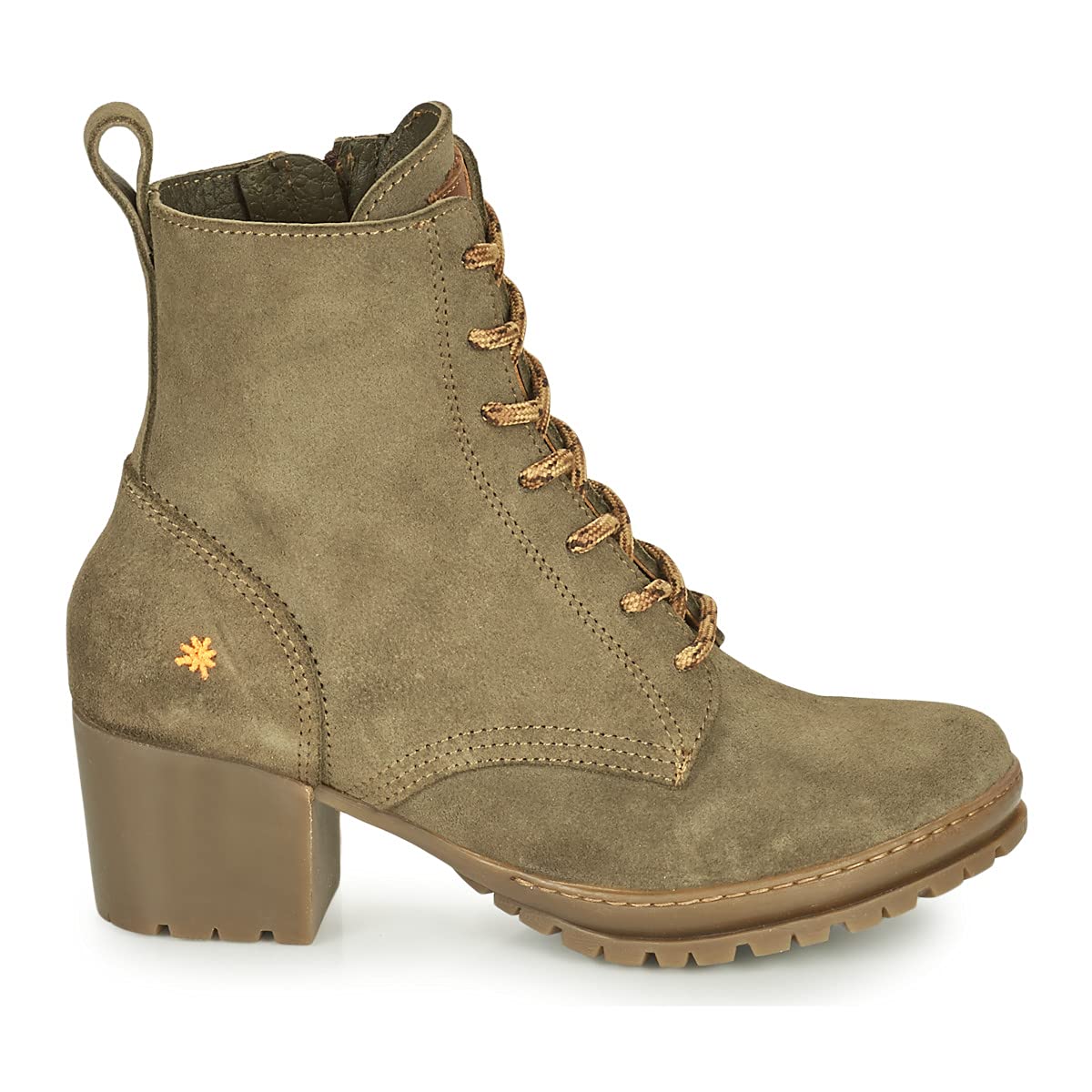 Art Candem mocassino donna con tacco e suola in gomma