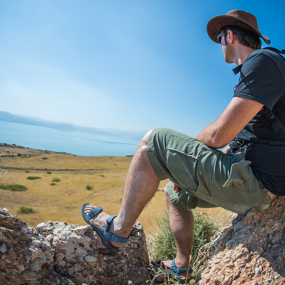 SOURCE Classic sandali trekking uomo per spiaggia