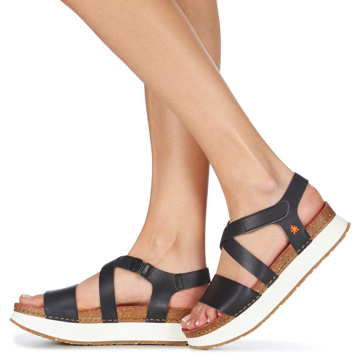 Art 0587 Mykonos sandali donna platform bio