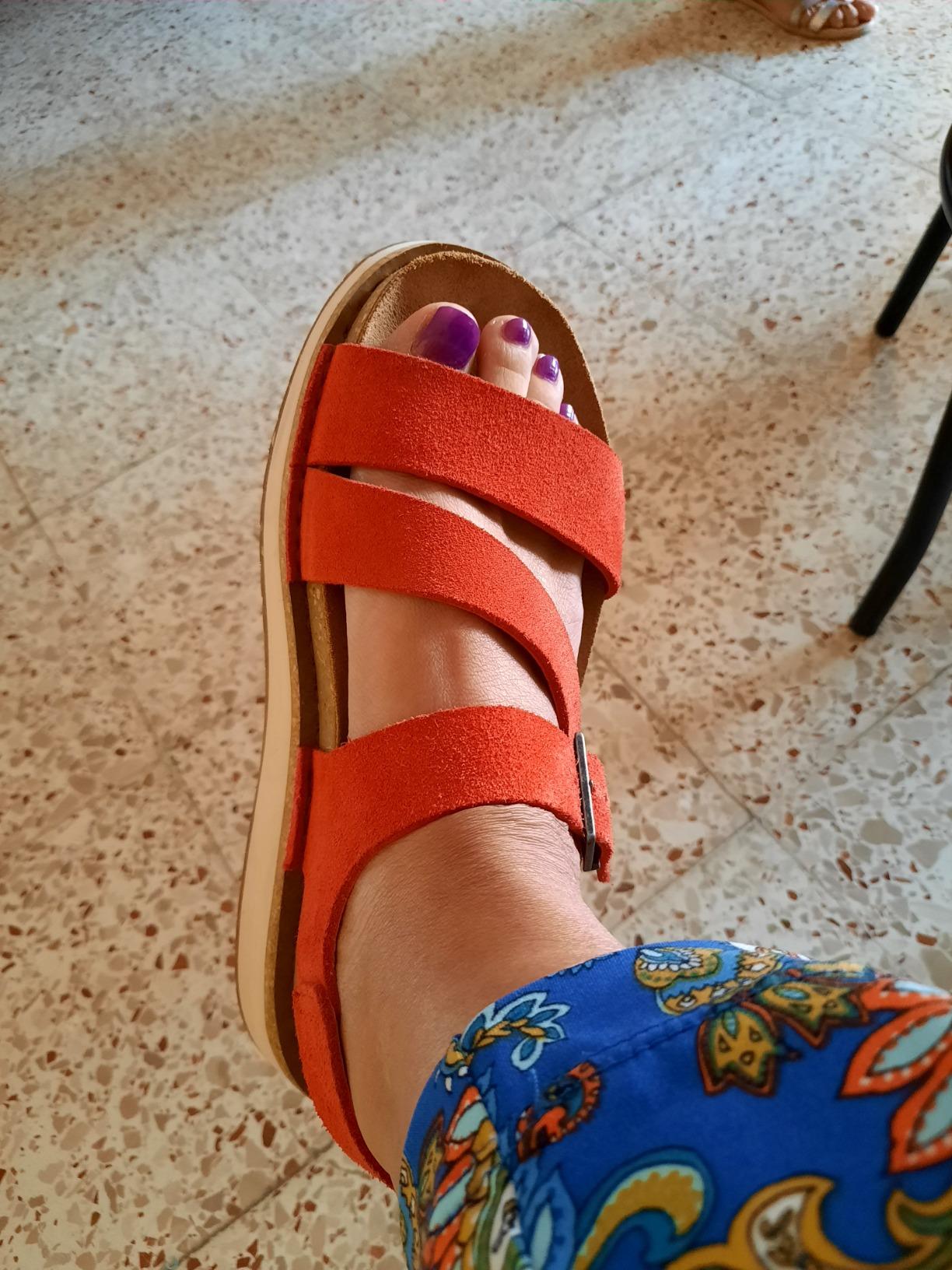 ART Vancouver sandali unisex punta aperta soletta sughero