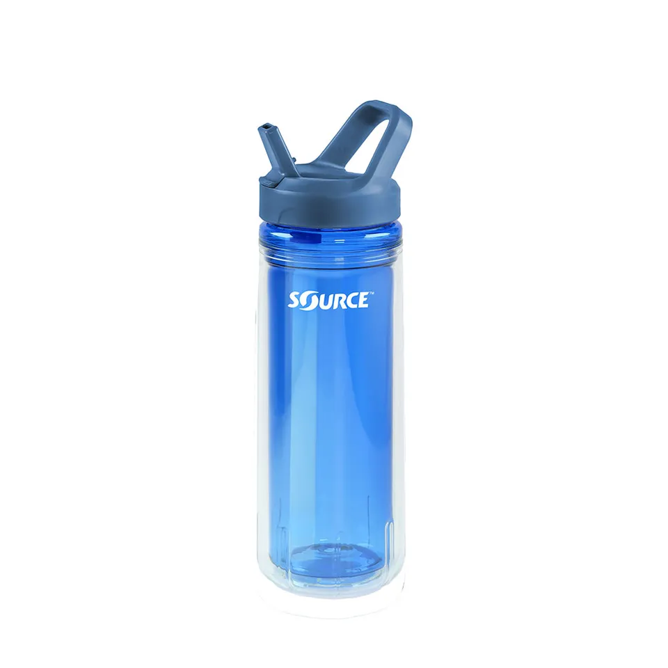 SOURCE Eco borraccia tritan con cannuccia 600ml