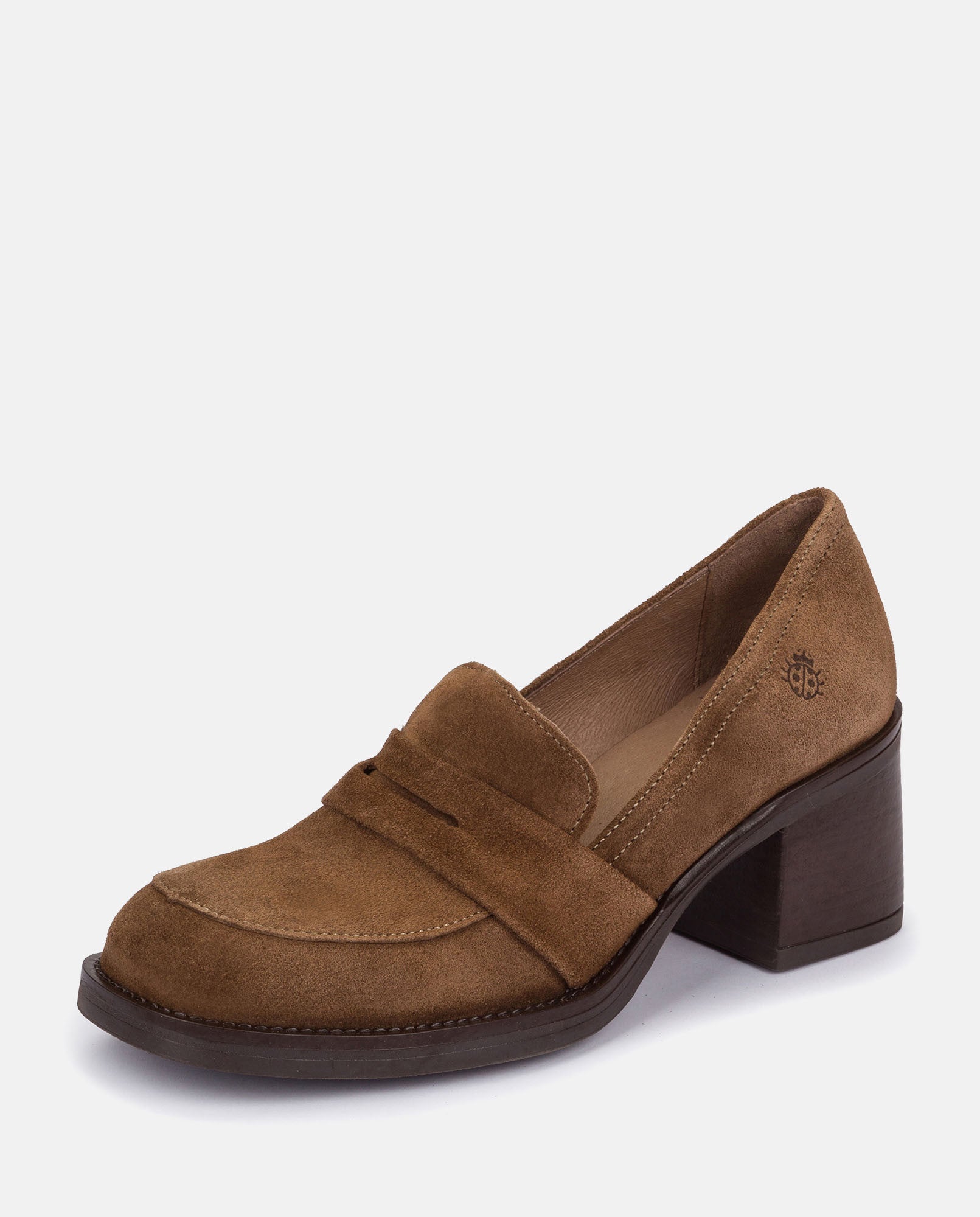Yokono Landas-001 scarpe donna marroni tacco 6 cm