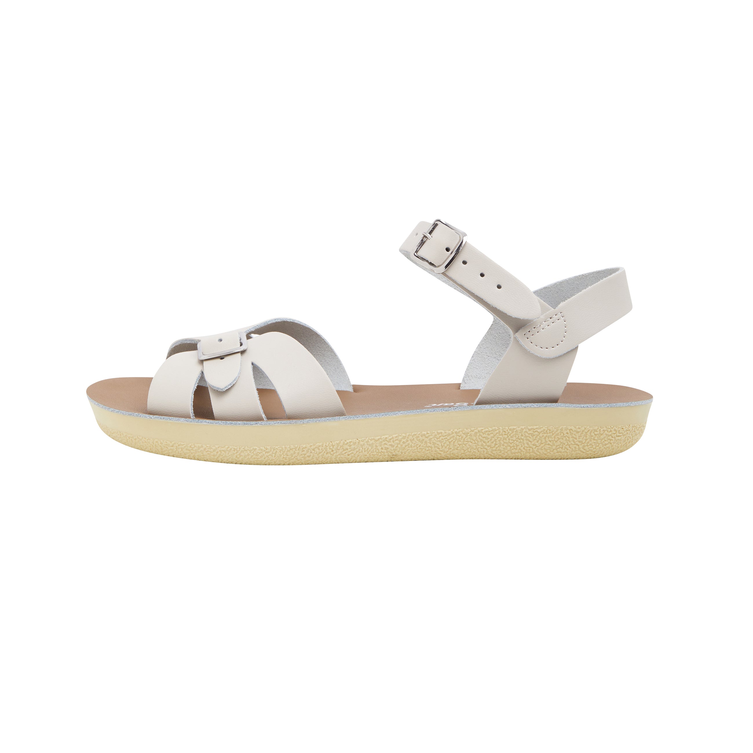 Salt-Water Boardwalk sandali donna Stone in cuoio