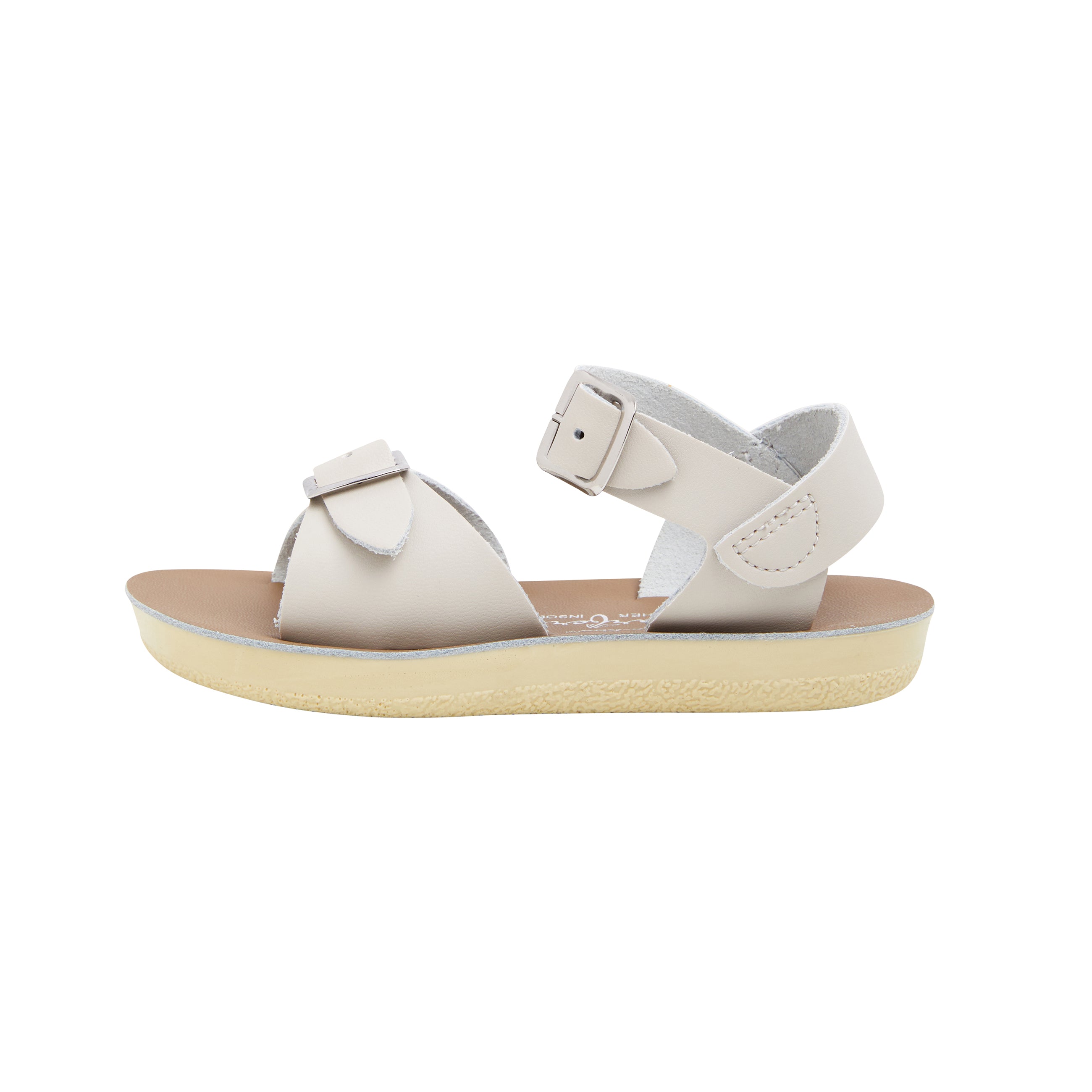 Salt-Water Surfer Stone sandali bambini cuoio impermeabile