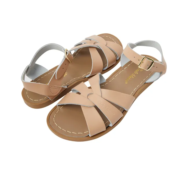 Salt-Water Original sandali donna latte in cuoio