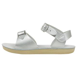 Salt-Water Sandals Surfer sandali bambino argento in cuoio