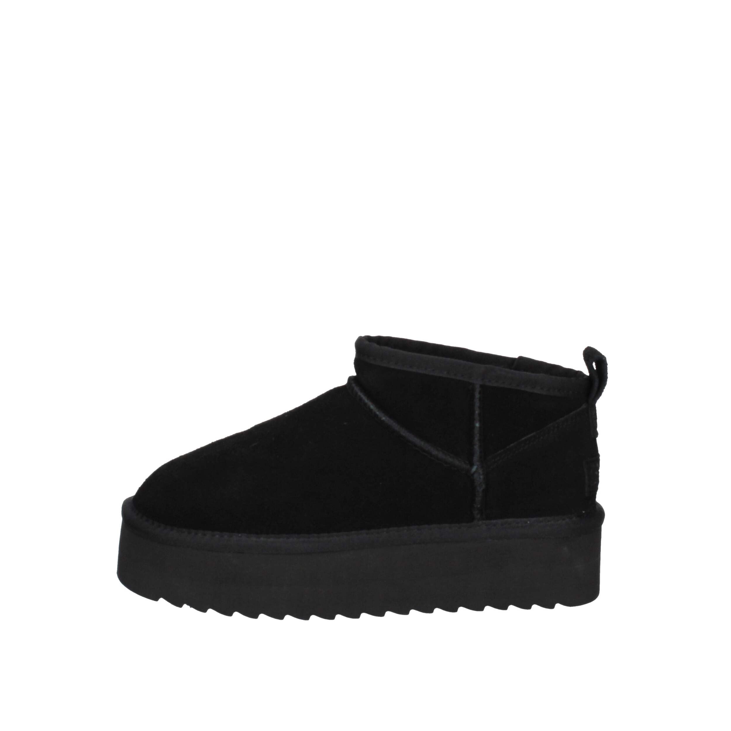 Colors of California HC.YWPLA01 stivale donna nero zeppa