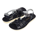 Salt-Water Swimmer Navy sandali donna blu in cuoio