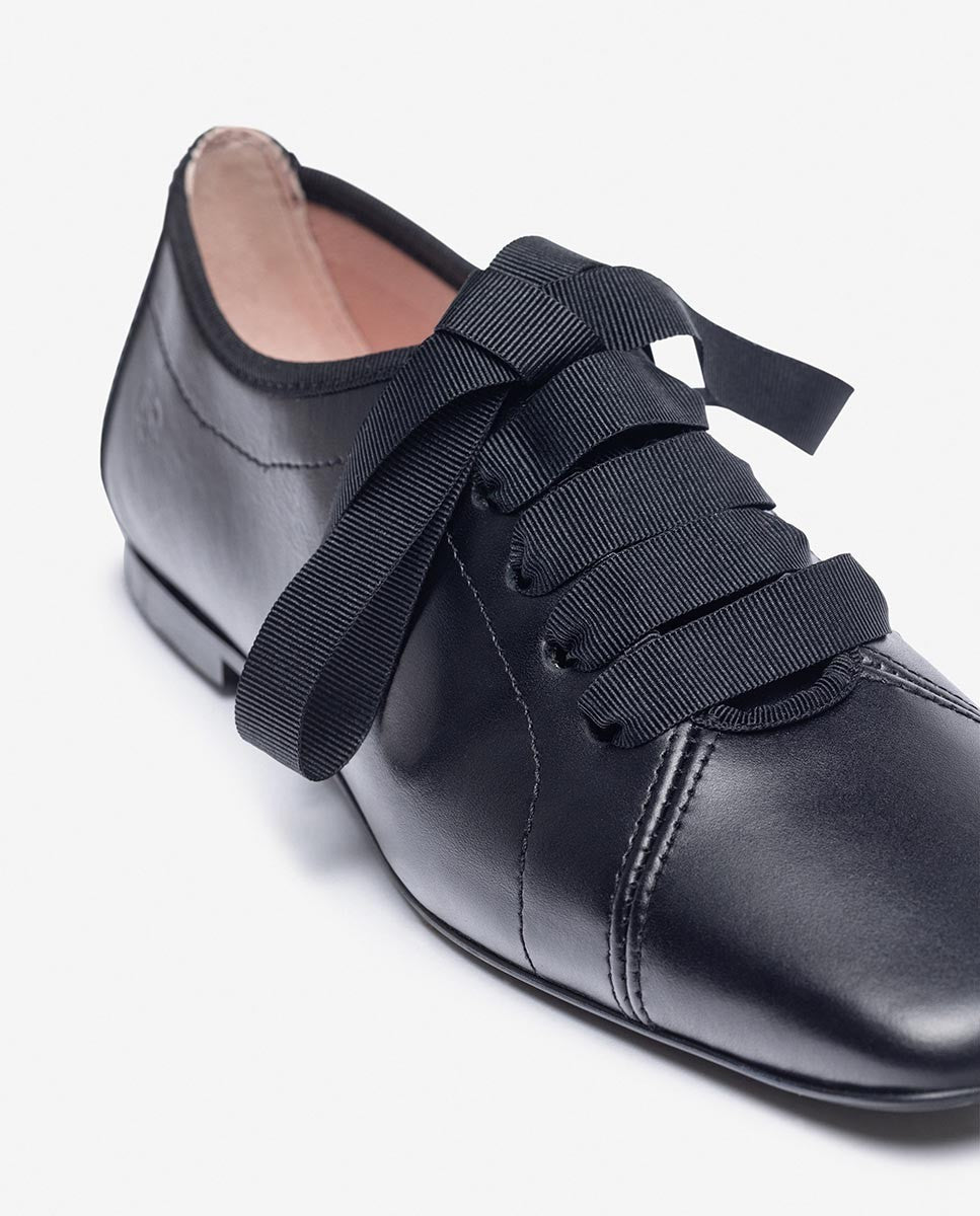 Yokono Lenna 101 ballerine nero pelle morbida