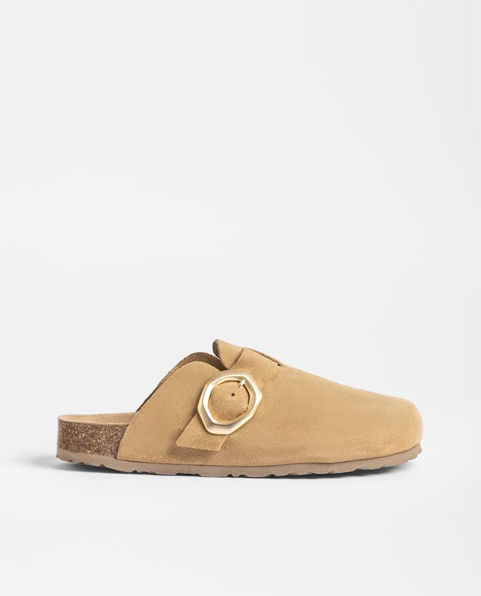 Yokono Teide 650 zoccoli donna marrone pelle