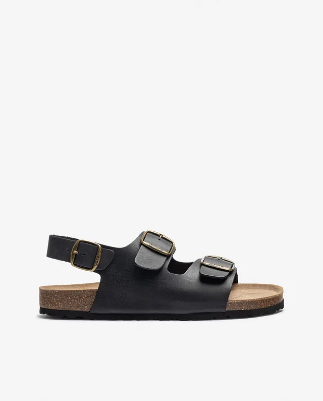 Yokono MACAM-151 sandali uomo nero pelle