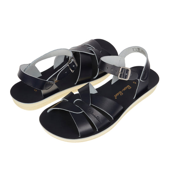 Salt-Water Swimmer Navy sandali donna blu in cuoio