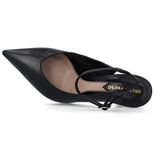 Bruno Premi Pin Soe BZ4601 décolleté donna nero 35 in pelle