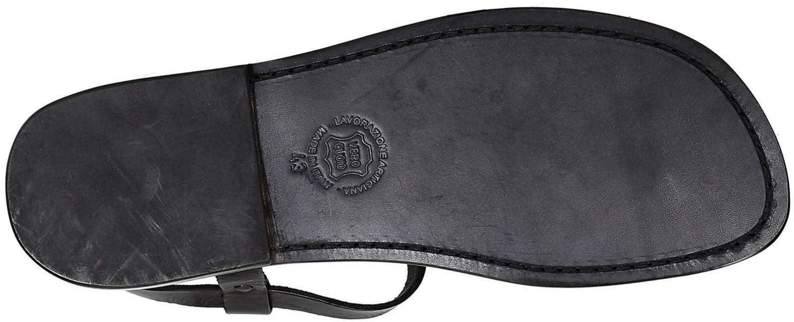 Gianluca Classica 592-U-CUOIO infradito uomo cuoio vegetale