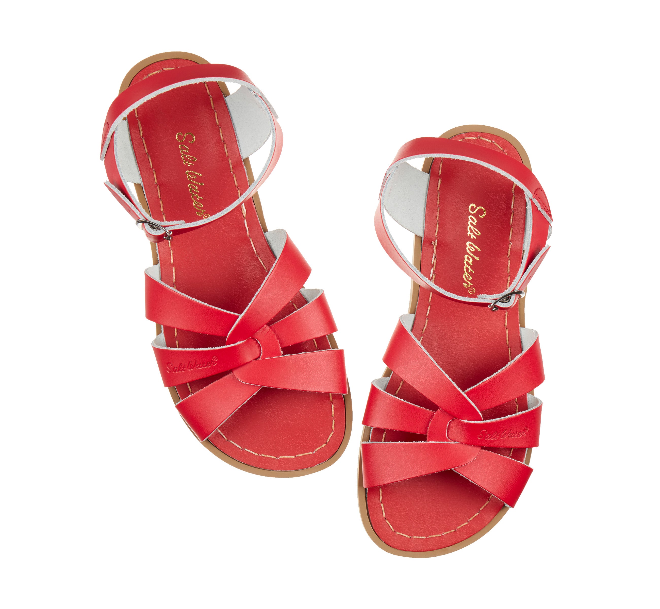Salt-Water Sandals Original sandali bimbo rossi impermeabili
