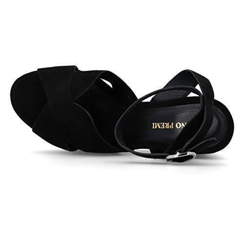Bruno Premi OLY Trao BZ1813 sandali donna nero EU 37 pelle