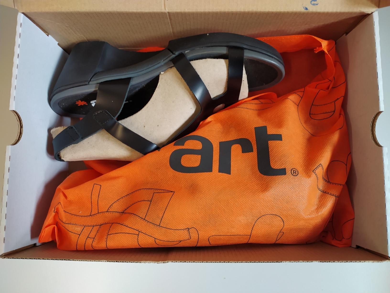 ART Rotterdam sandali tacco donna punta aperta gomma