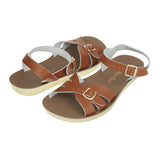 Salt-Water Boardwalk sandali donna Tan in cuoio
