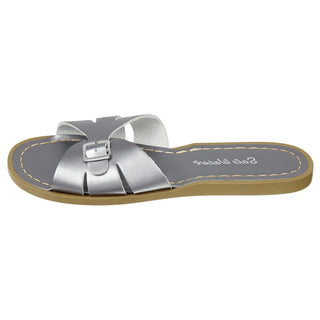 Salt-Water Classic Slide ciabatte donna peltro cuoio