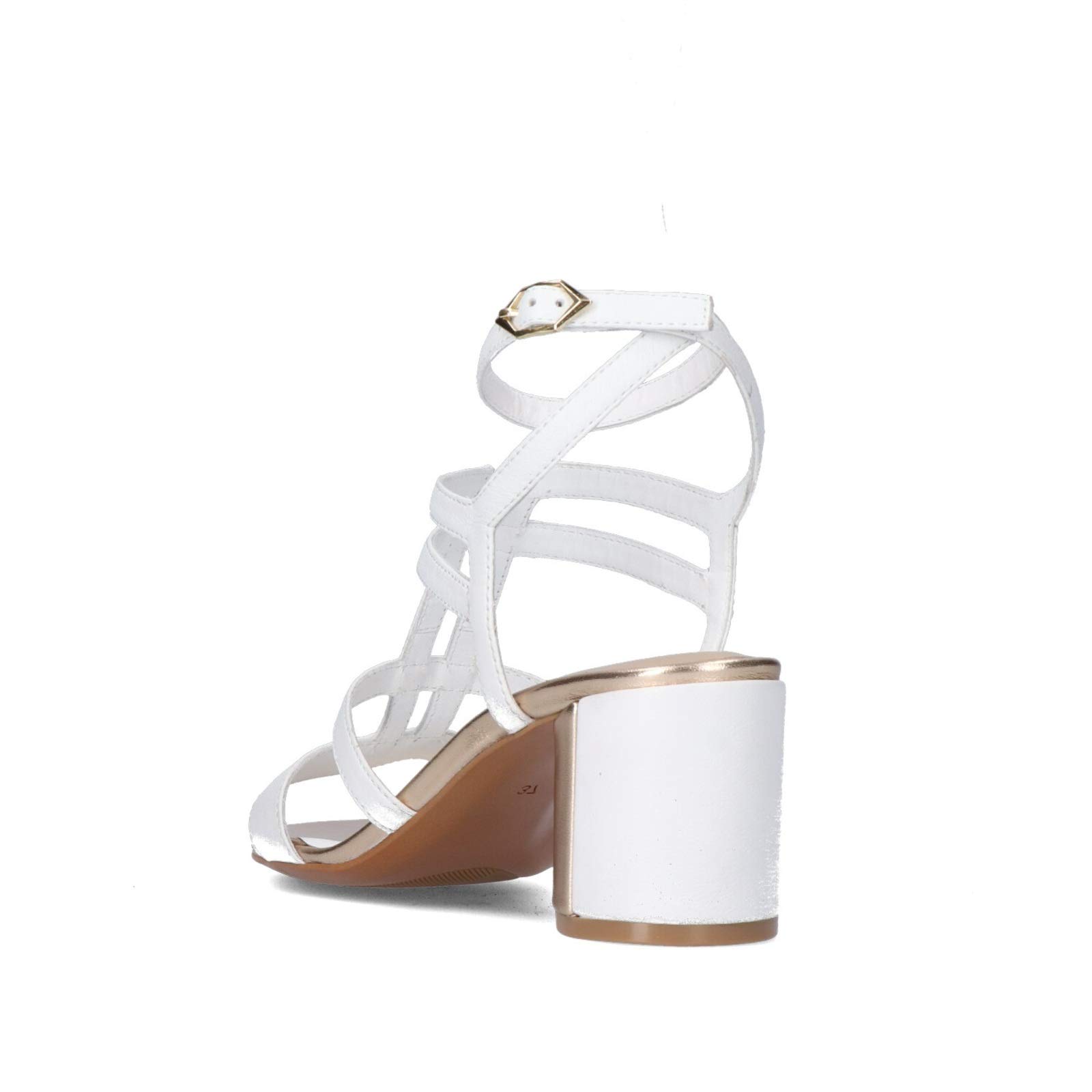 Bruno Premi Opi Rea BZ3203 sandali bianco pelle fibbia