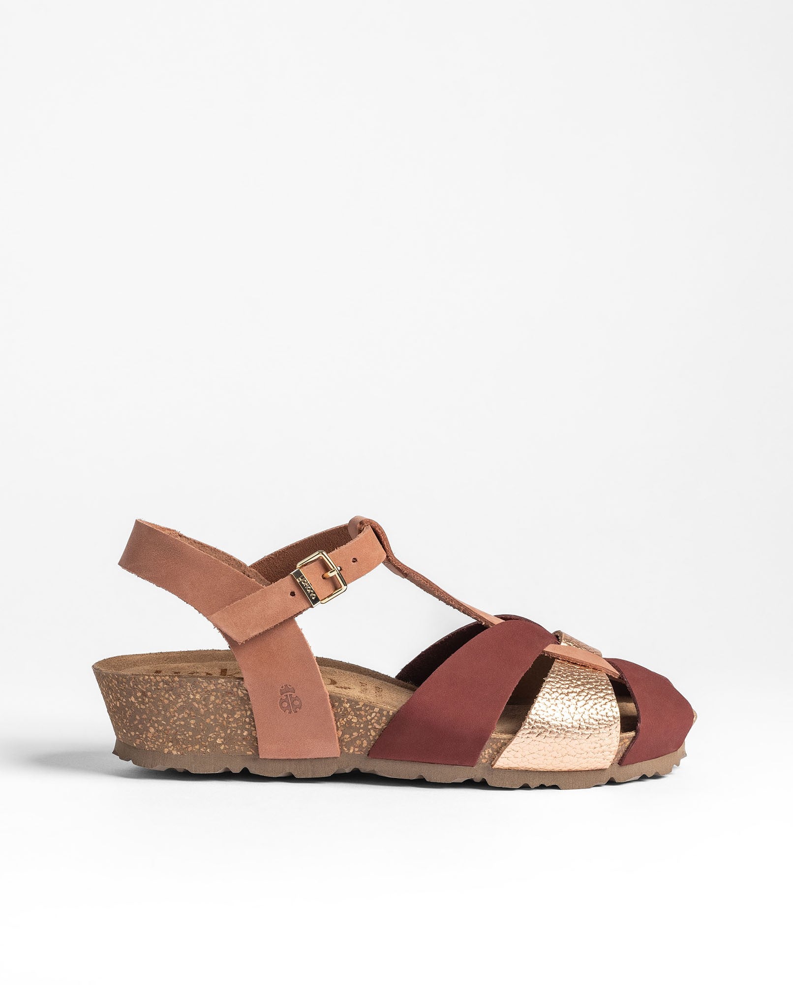 Yokono MONACO-260 sandali zeppa multicolor