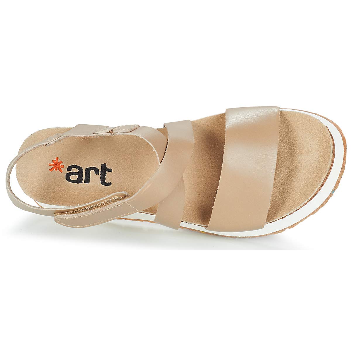 Art Mykonos sandali donna beige 40 EU pelle