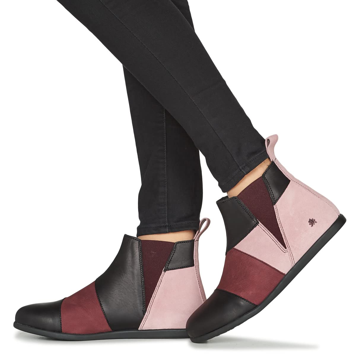ART 1492 stivaletti bassi donna con lacci