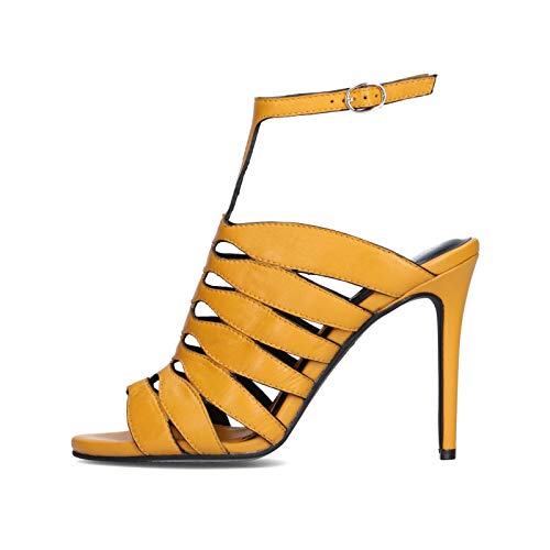Bruno Premi OLY Eder BZ4204 sandali donna giallo EU 39 in pelle
