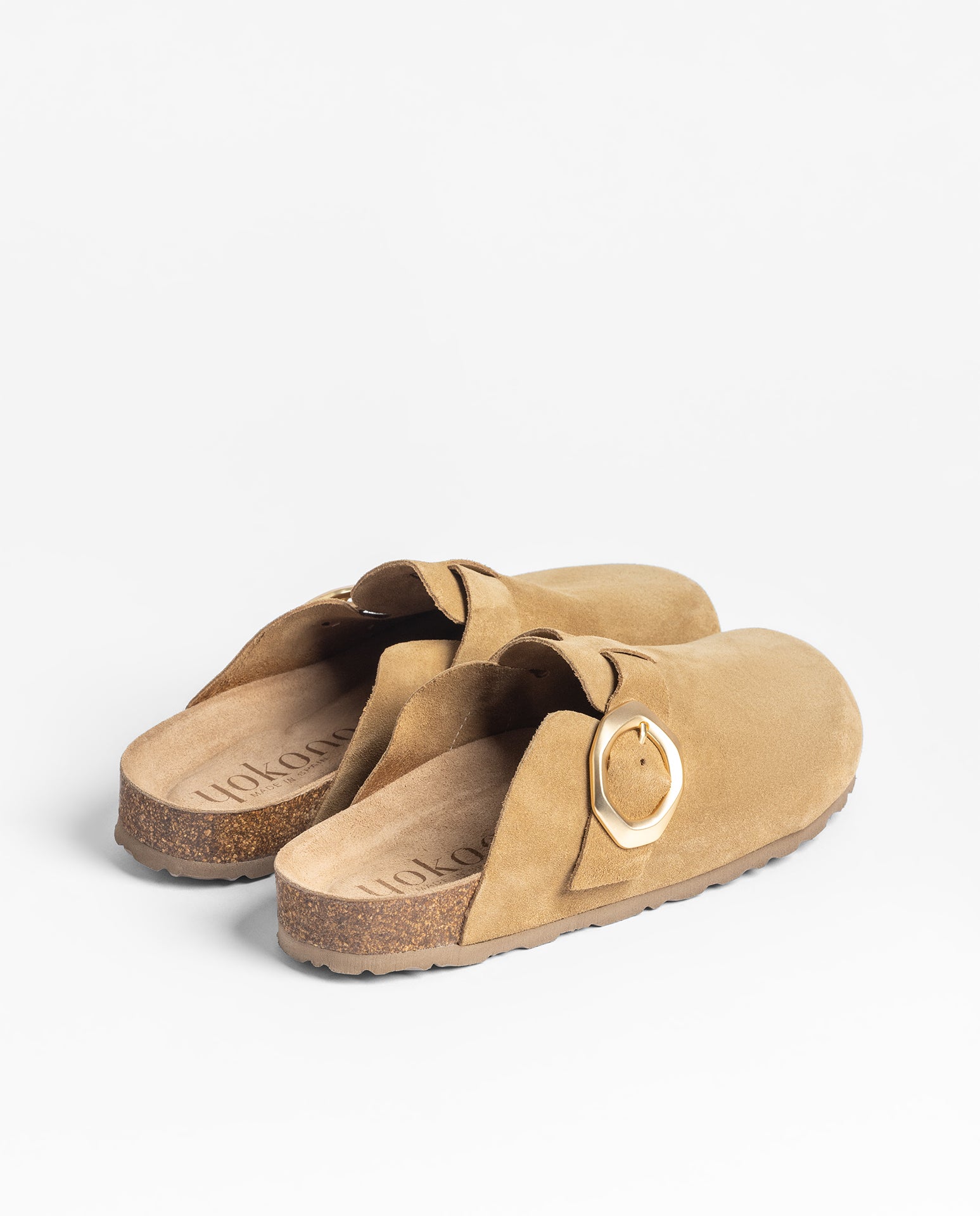 Yokono Teide 650 zoccoli donna marrone pelle
