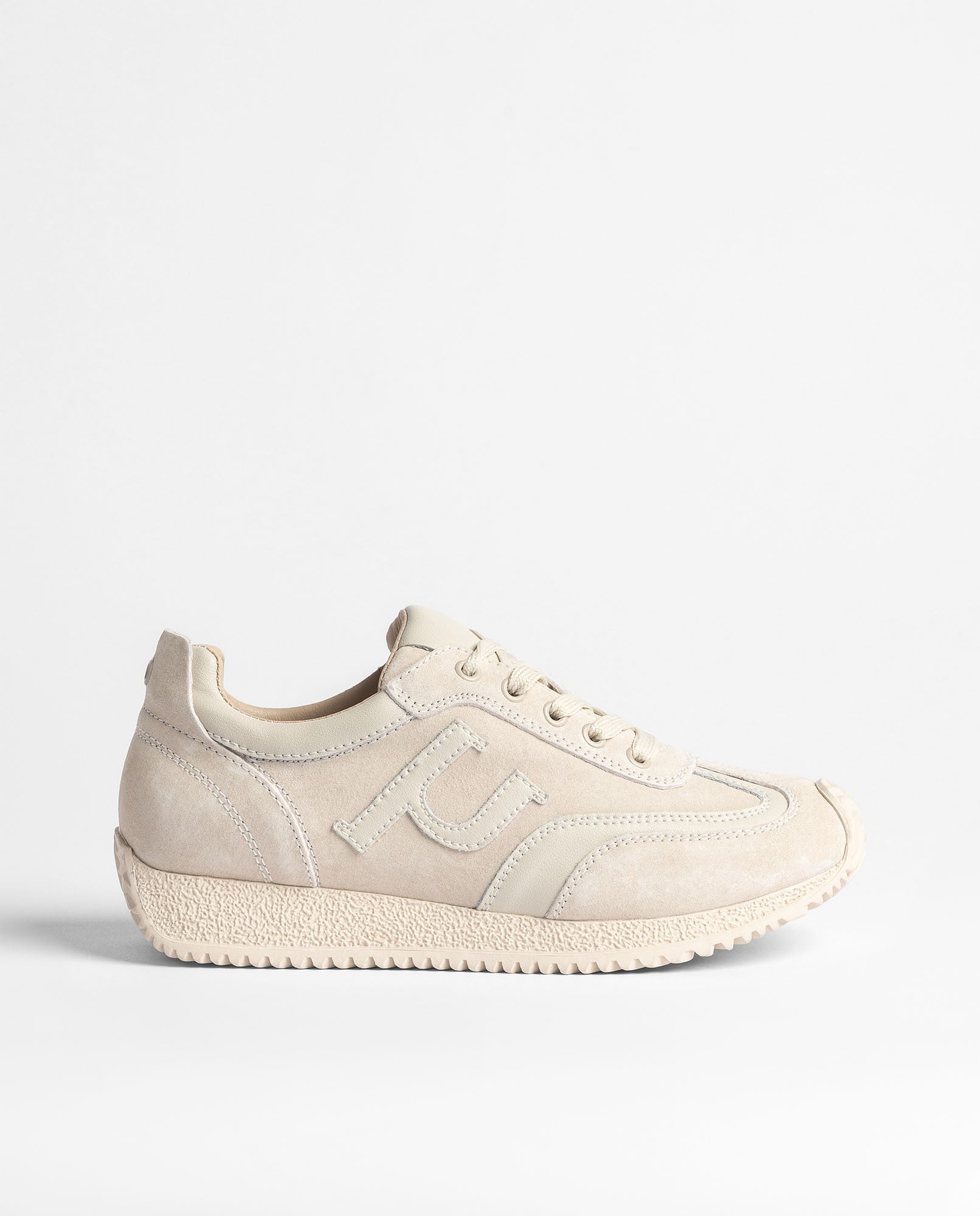 Yokono Guam-002 sneakers donna beige in pelle