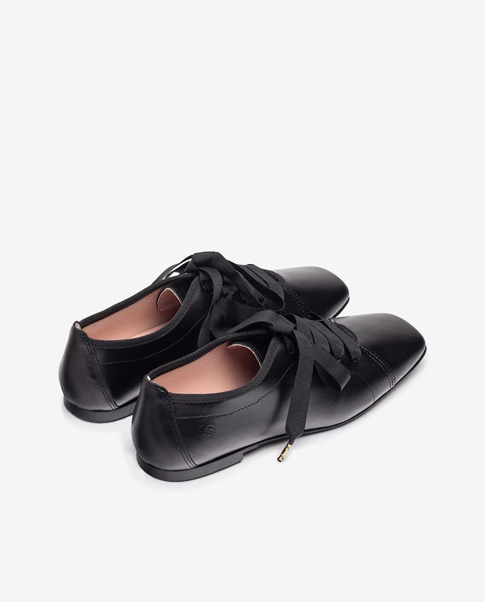 Yokono Lenna 101 ballerine nero pelle morbida