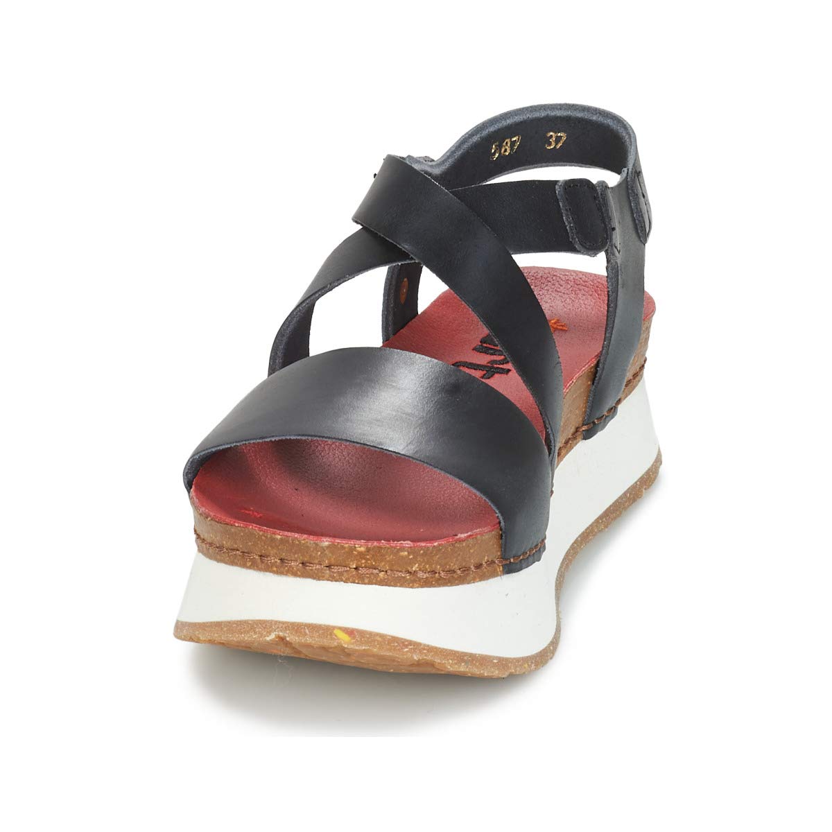 Art 0587 Mykonos sandali donna platform bio