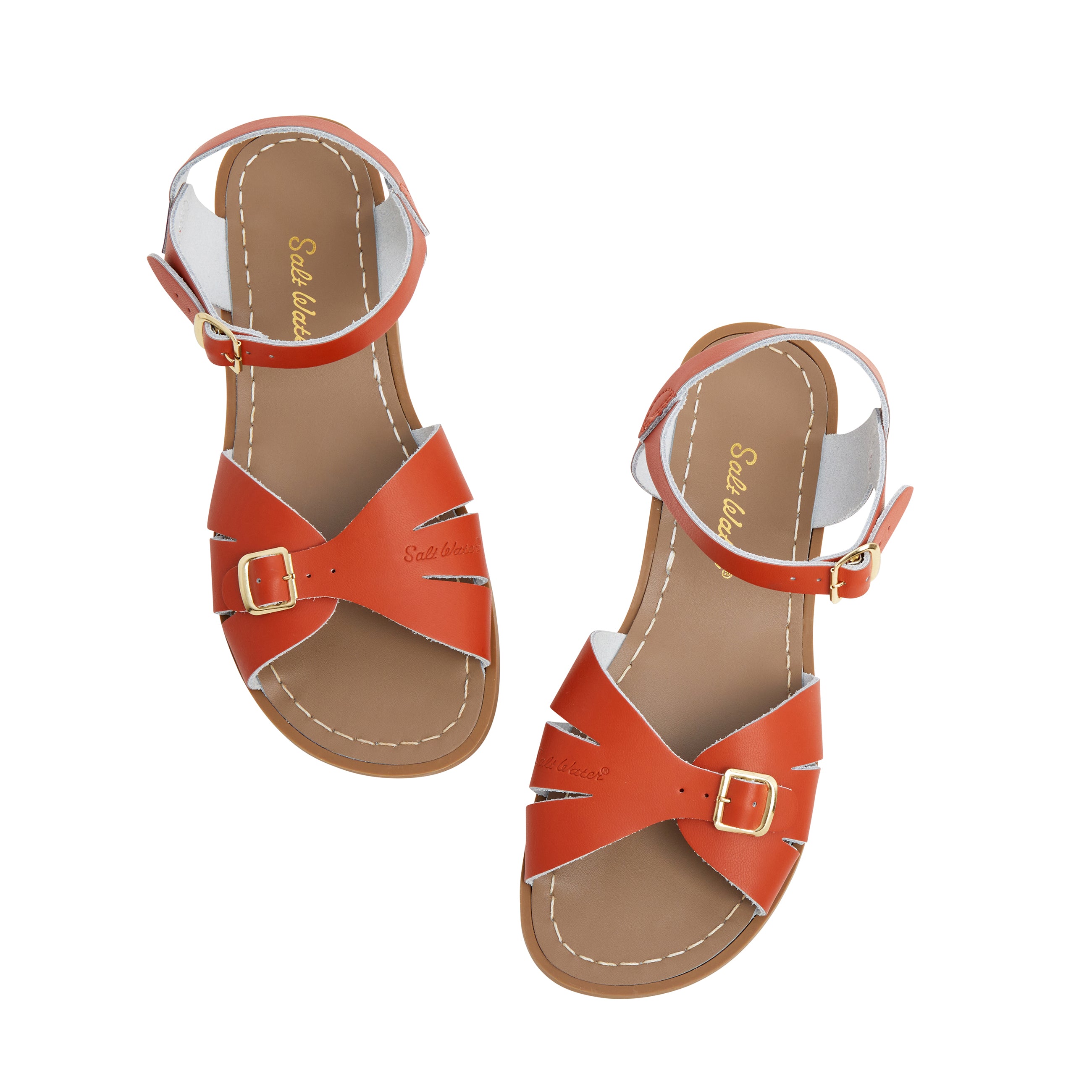 Salt-Water Sandals Classic Paprika sandali donna cuoio