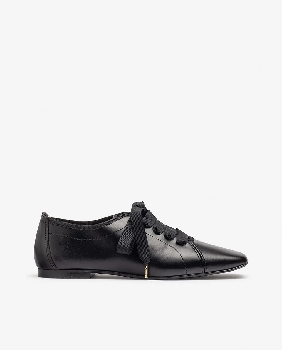 Yokono Lenna 101 ballerine nero pelle morbida