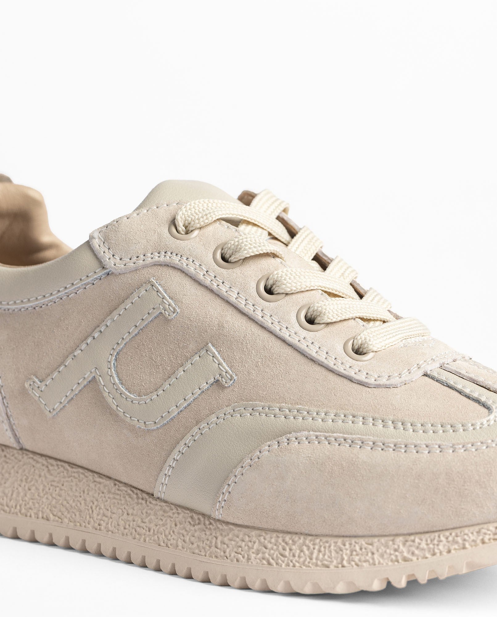 Yokono Guam-002 sneakers donna beige in pelle
