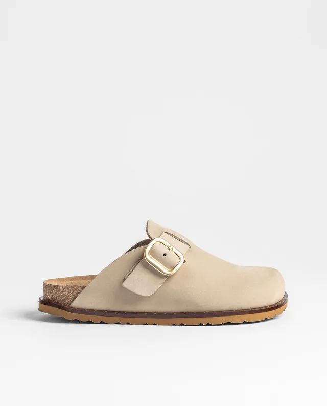 Yokono Bolus 599 zoccoli beige in pelle EU 35-42