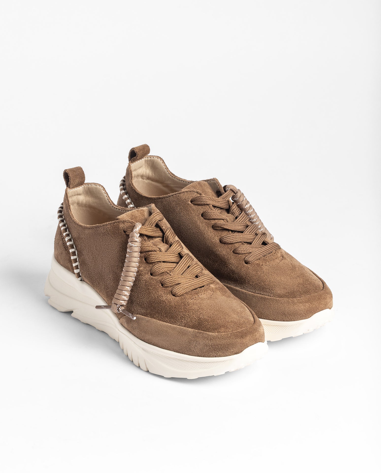 Yokono Verona-260 sneakers marrone in pelle